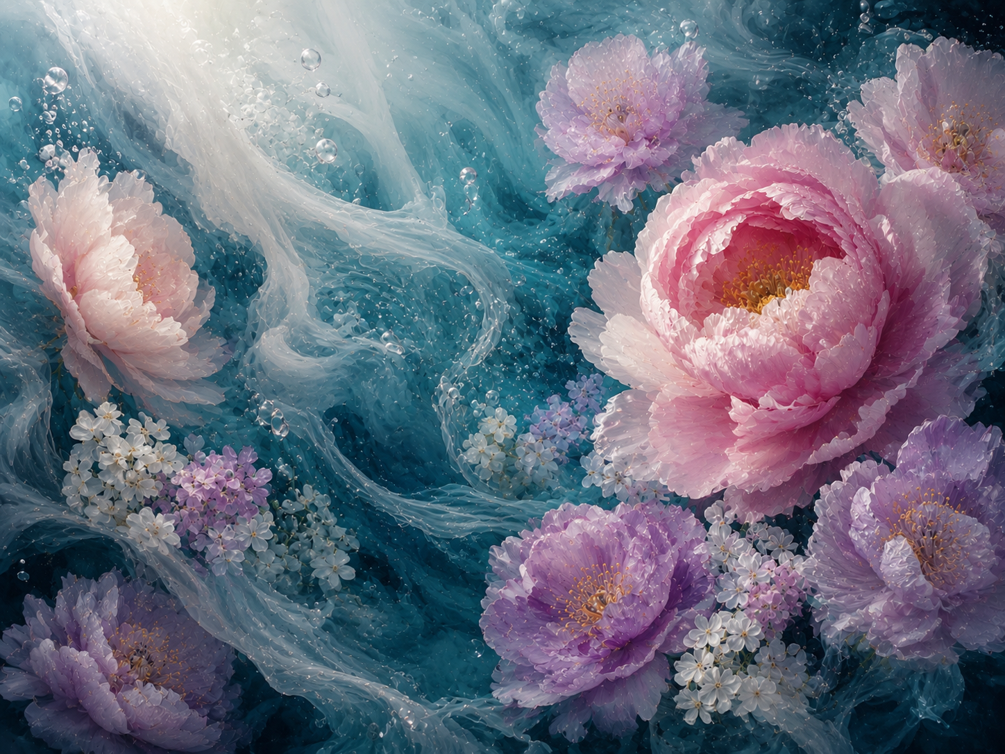 Sweet, Aquatic, and Deep Floral Collection
