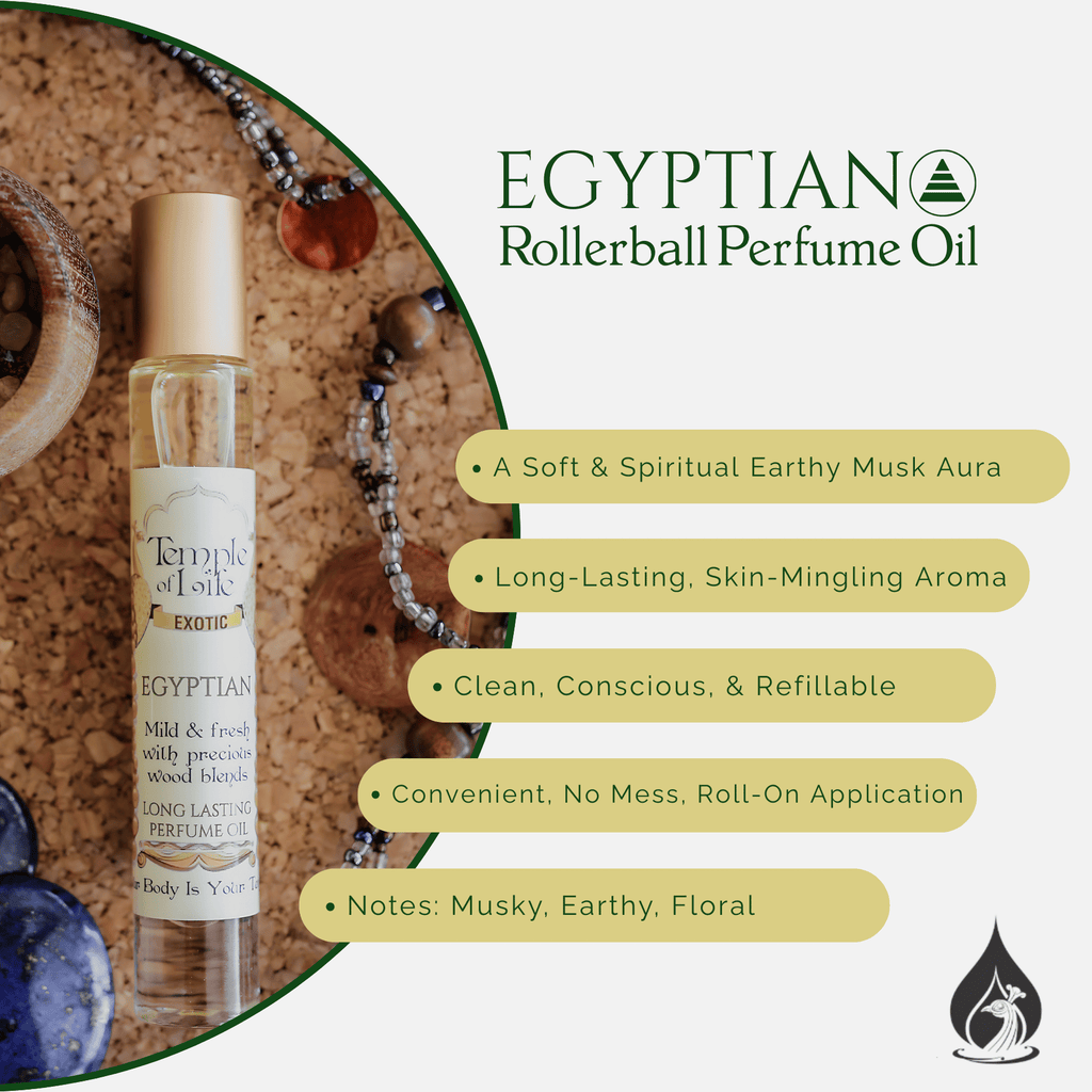 Egyptian | Exotic Perfume Oil Roll On | Luxury Musk Perfume