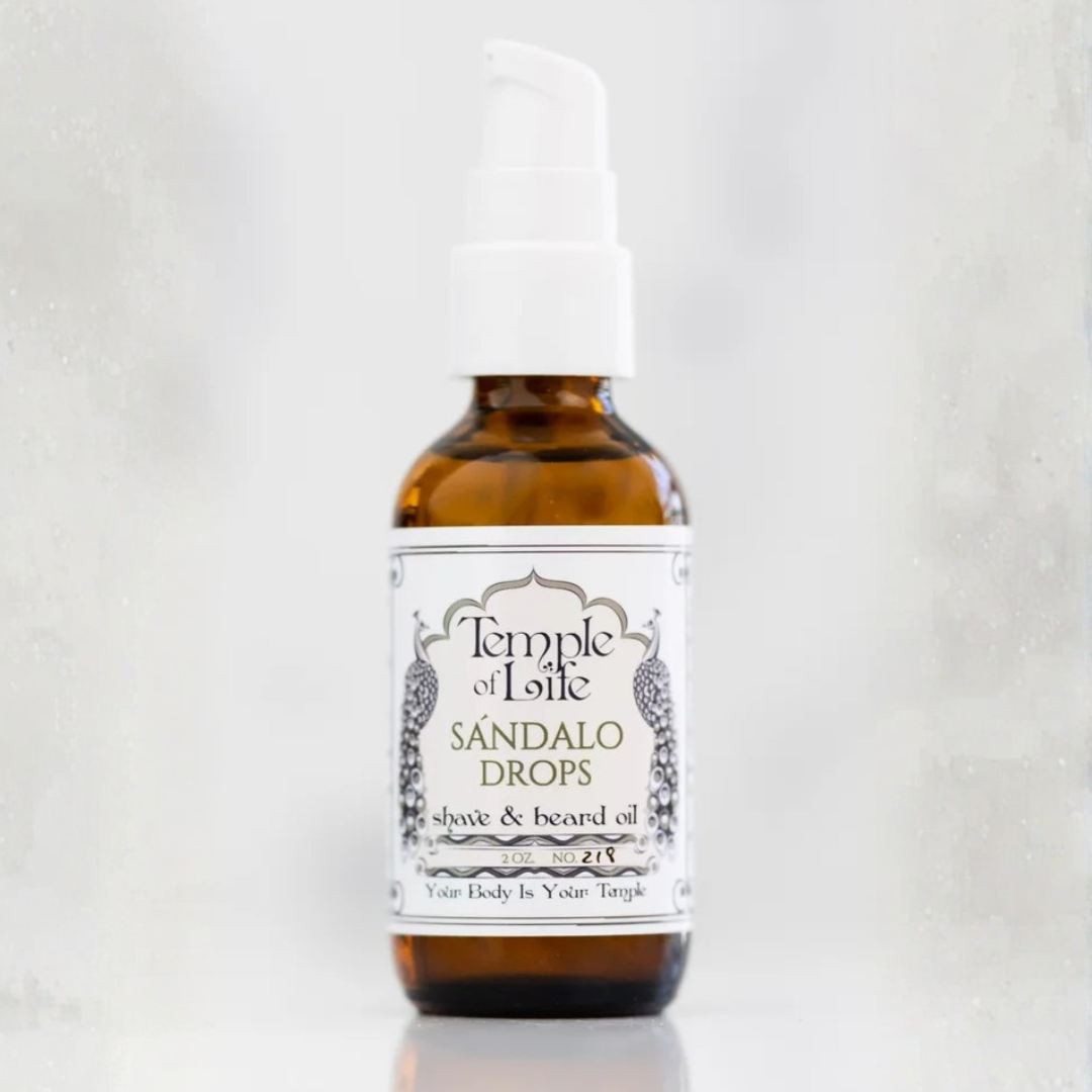Sandalo Drops | Beauty Botanicals | Soothing Oil | Beard & Shave
