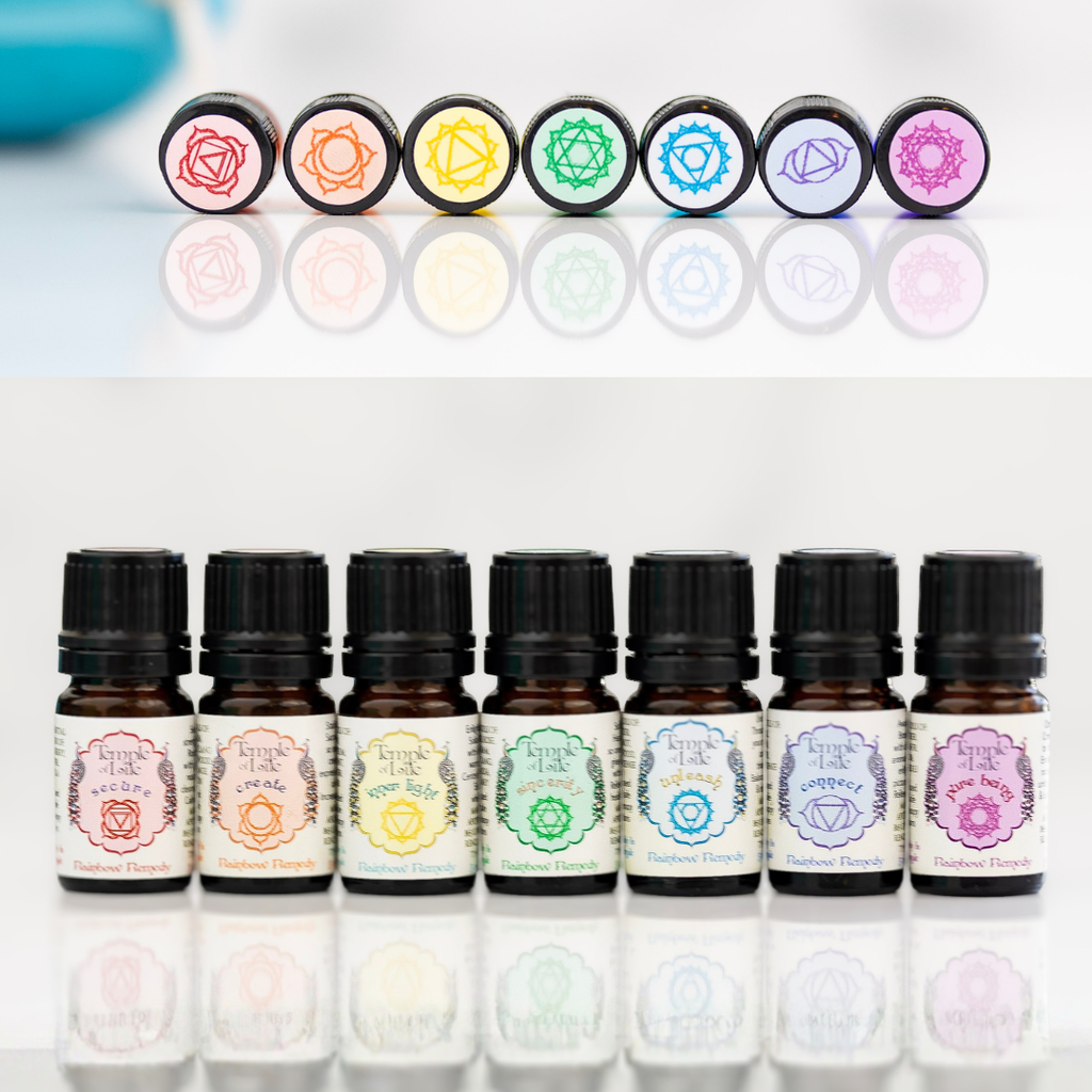 Chakra Oil Complete Set | Rainbow Remedy | Yoga + Wellness