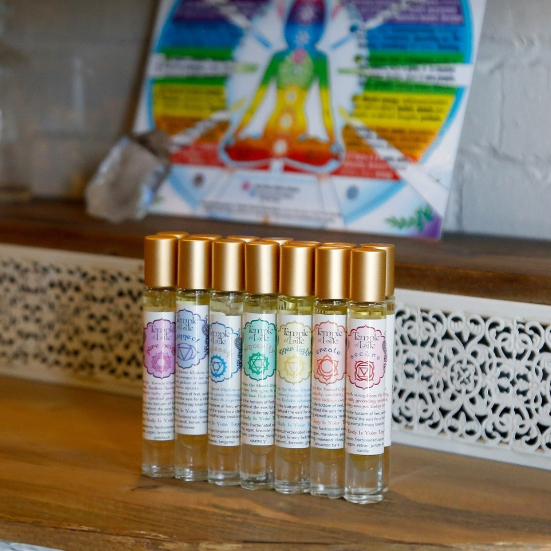 Create | Aromatherapy for Sacral Chakra | Centering | 10 ml roller