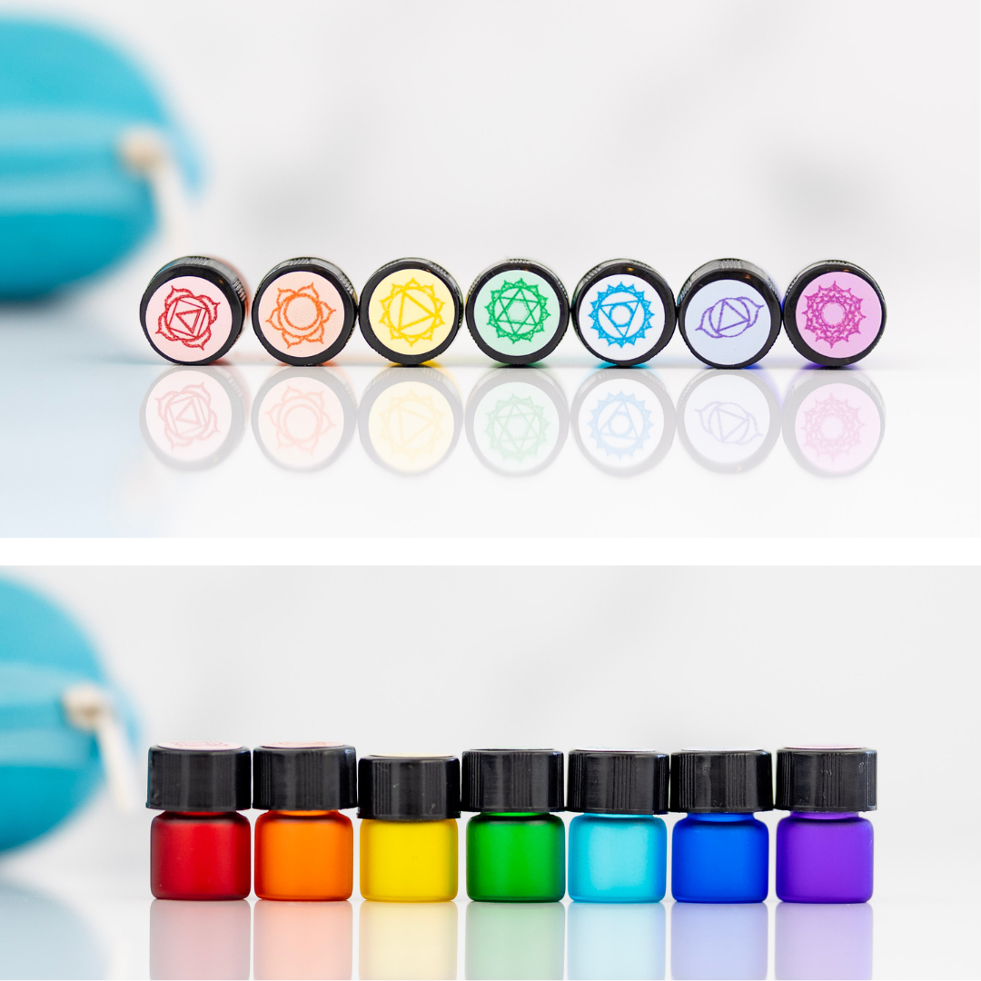 Chakra Oil Starter Set | Rainbow Remedy | Yoga + Wellness