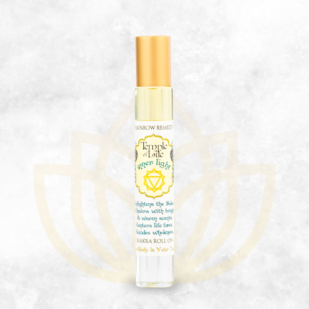 Inner Light | Aromatherapy for Solar Plexus Chakra | Invigorating | 10 ml roller