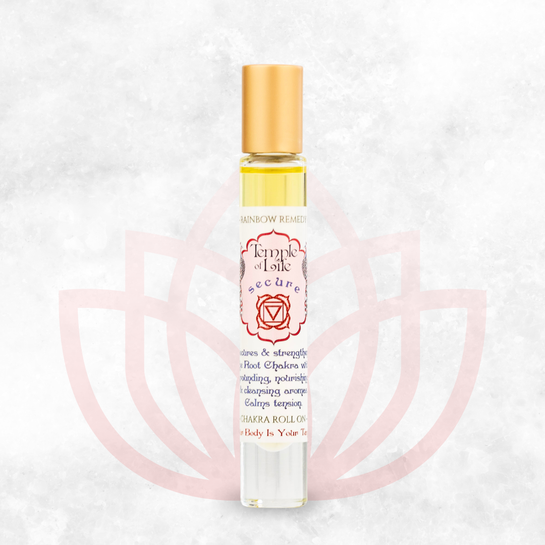 Secure | Aromatherapy for Root Chakra | Grounding | 10 ml roller