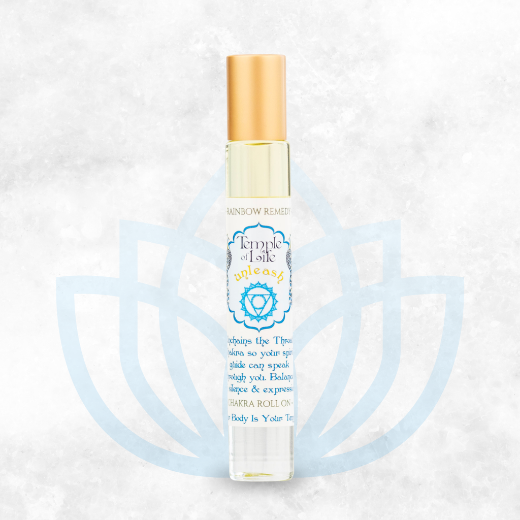 Unleash | Aromatherapy for Throat Chakra | Soothing | 10 ml roller