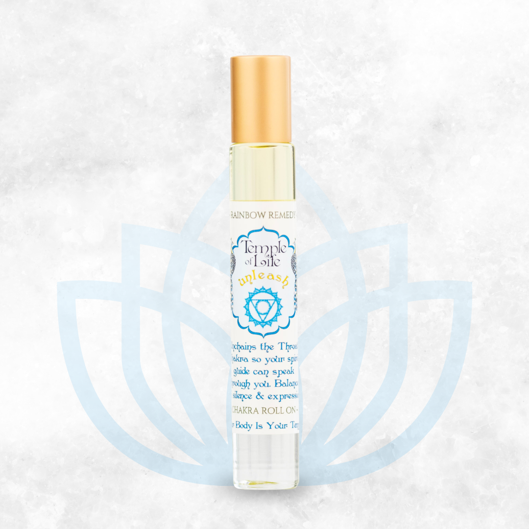 Unleash | Aromatherapy for Throat Chakra | Soothing | 10 ml roller