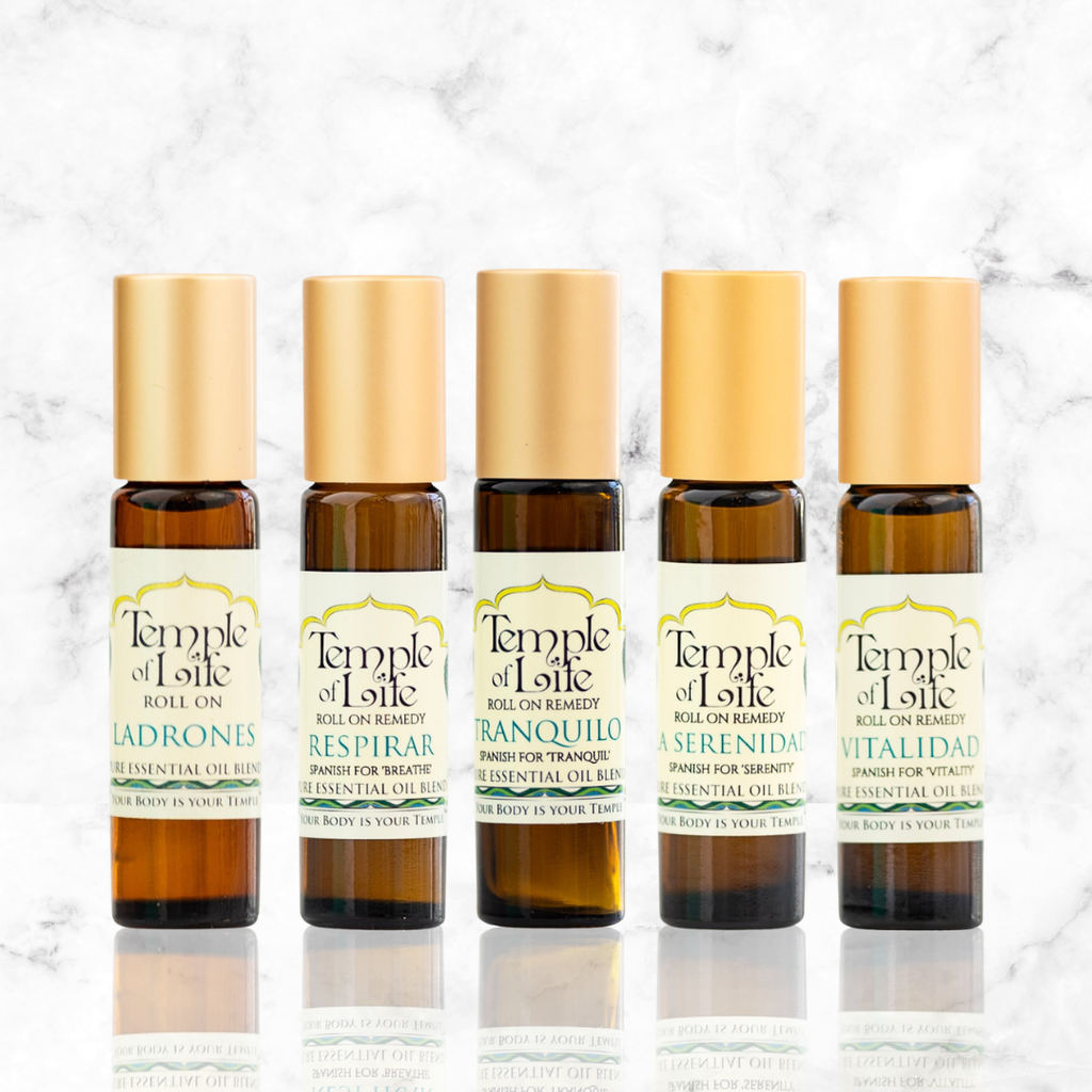 Roll-On Remedy Bundle | Essential Oil Roll On | Set of 5