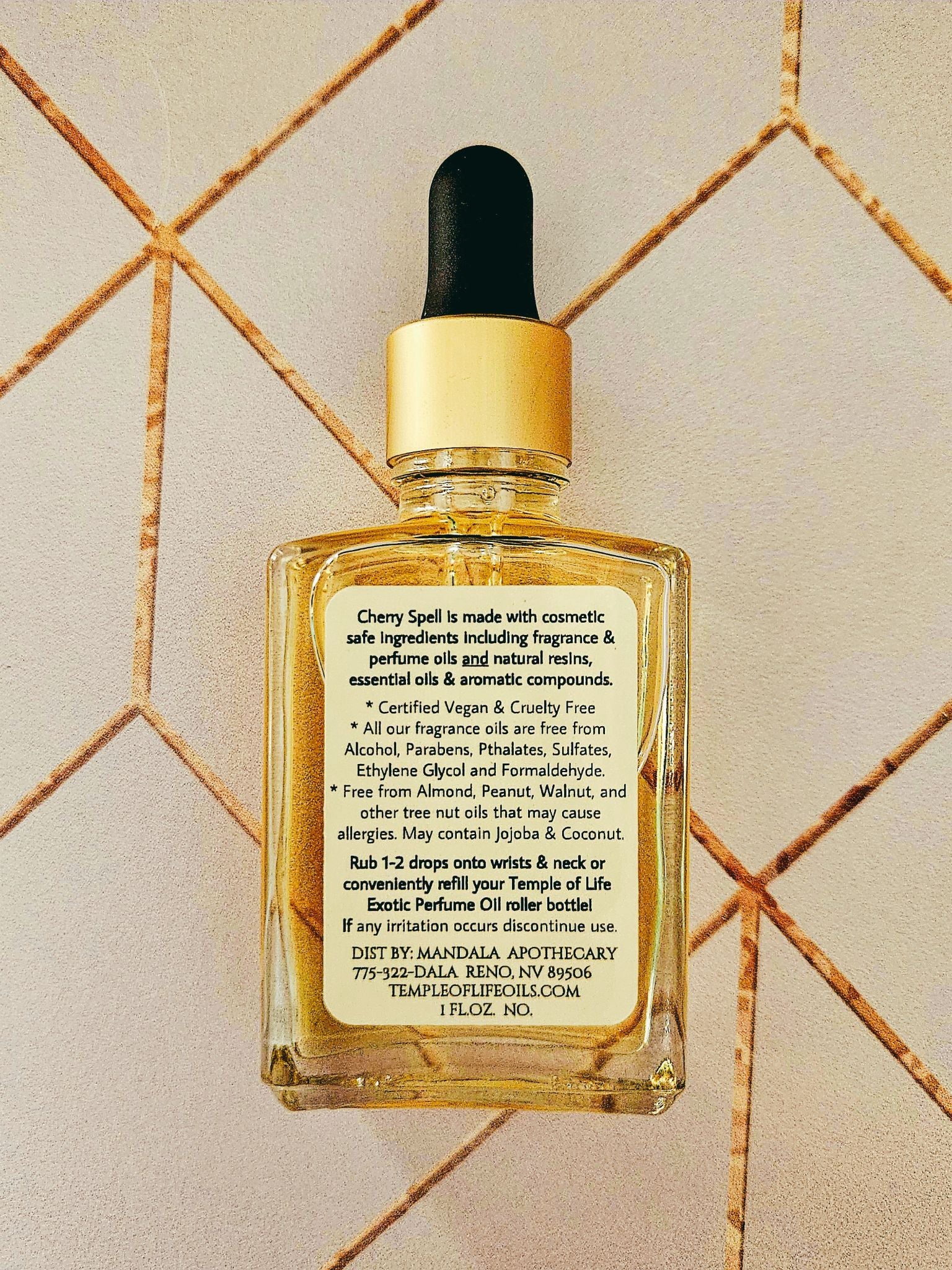 Cherry Spell | Exotic Perfume Oil Refill | Gourmand Perfumes
