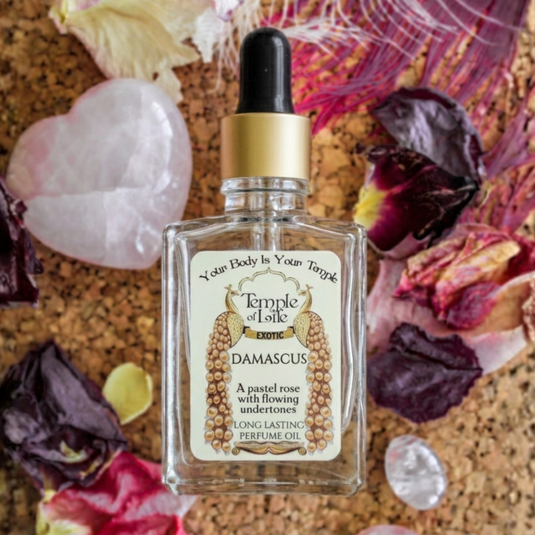 Damascus | Exotic Perfume Oil Refill | Rose Beauty Fragrance