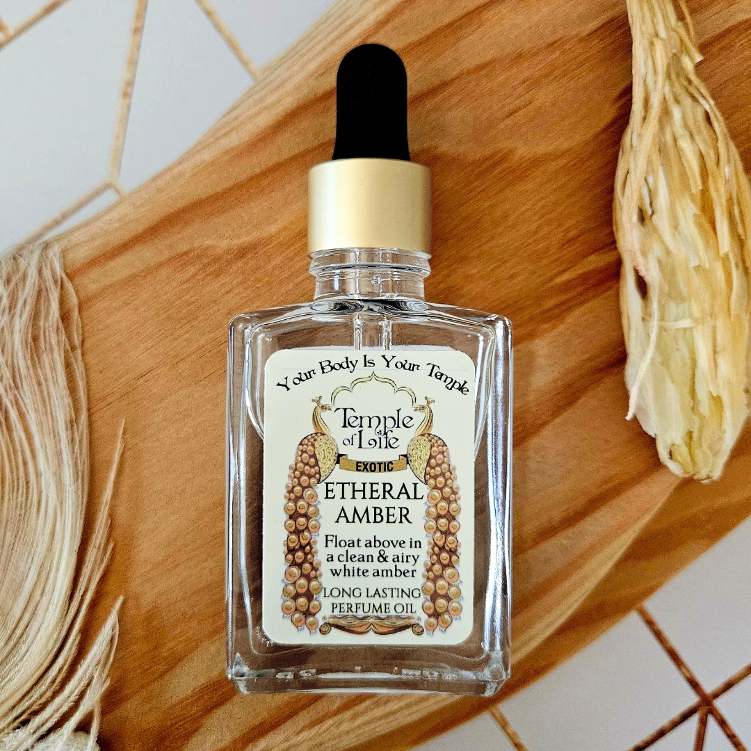 Etheral Amber | Exotic Perfume Oil Refill | Pure White Amber