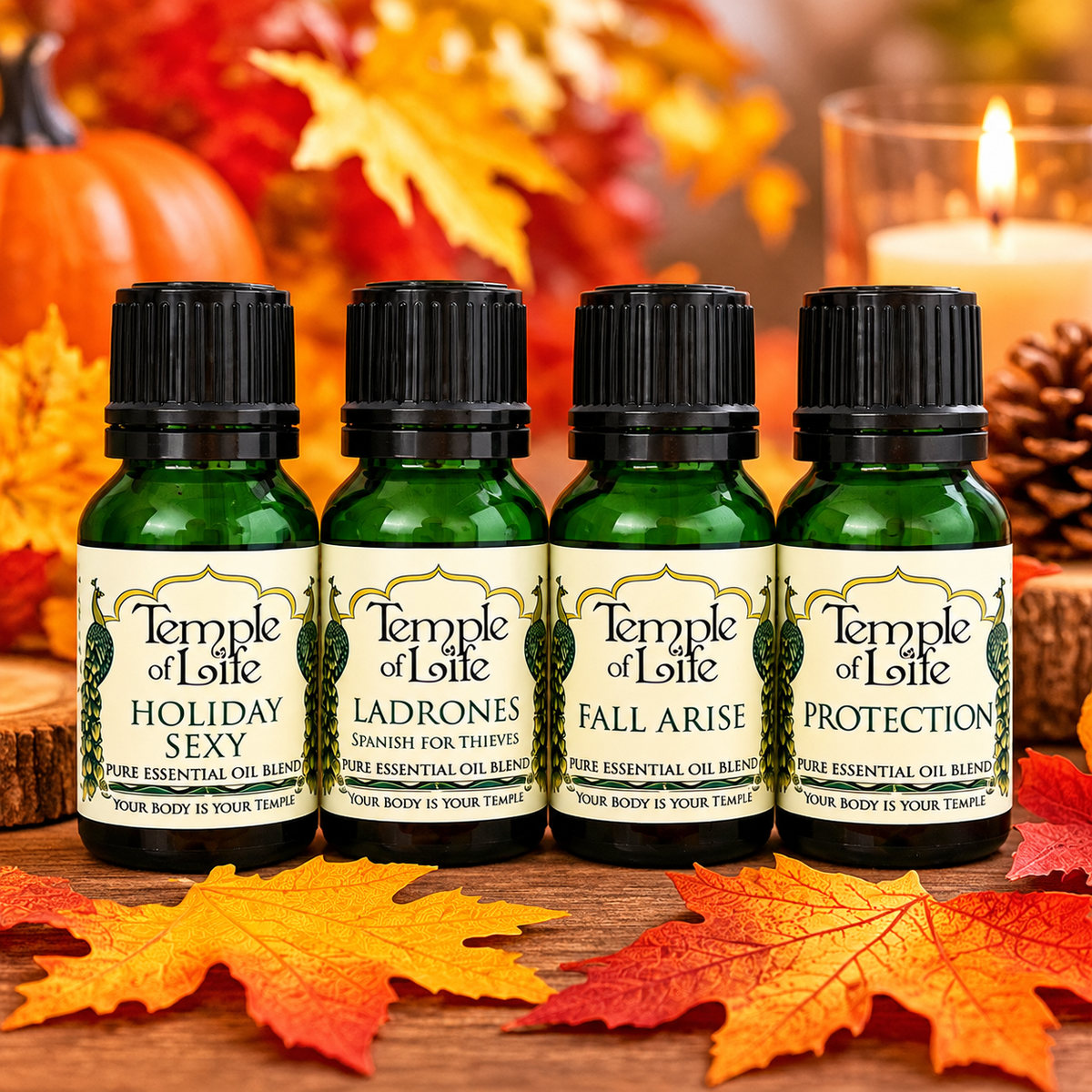 Fall Season Bundle | Therapeutic Oils | Set of 4