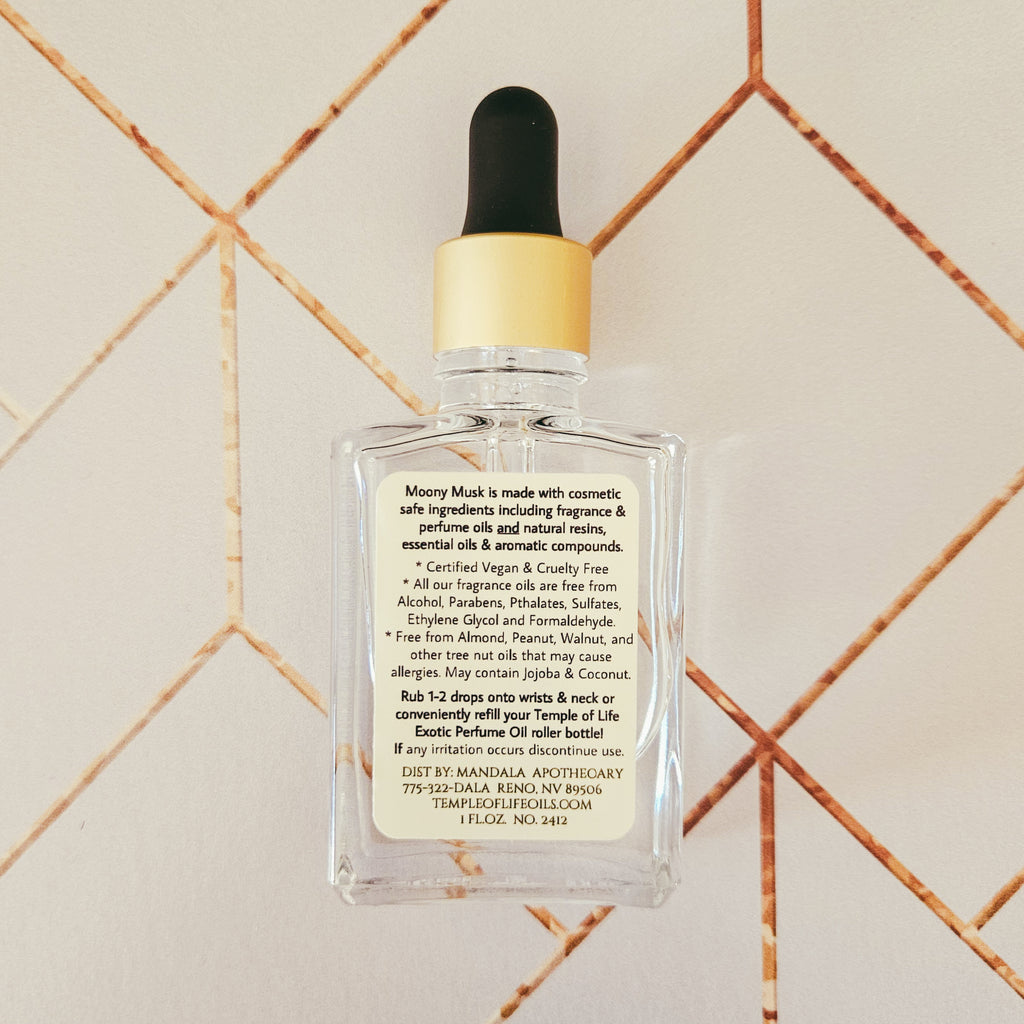 Moony Musk | Exotic Perfume Oil Refill | White Egyptian