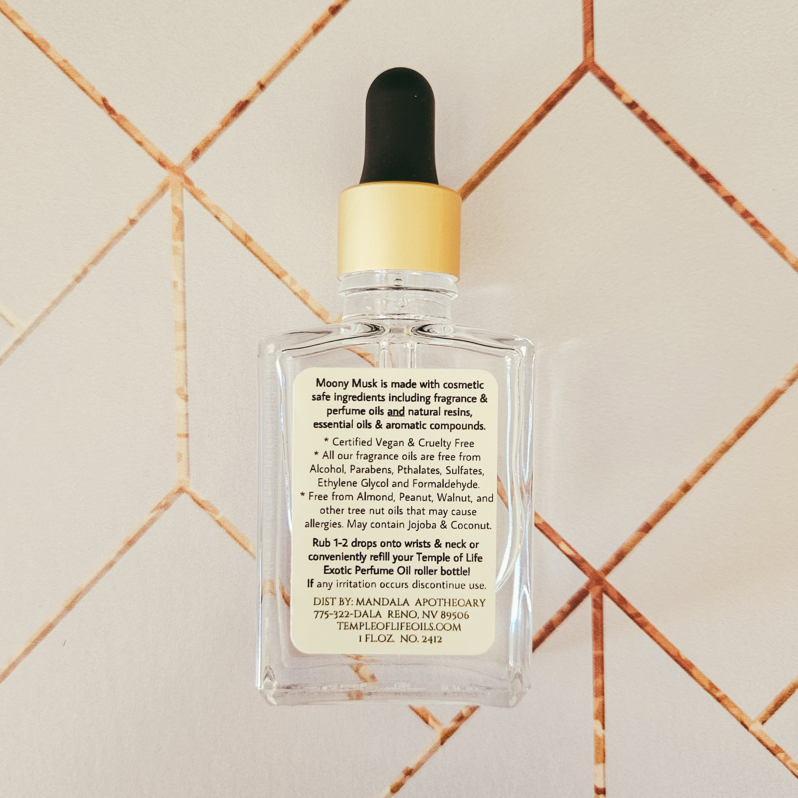 Moony Musk | Exotic Perfume Oil Refill | White Egyptian