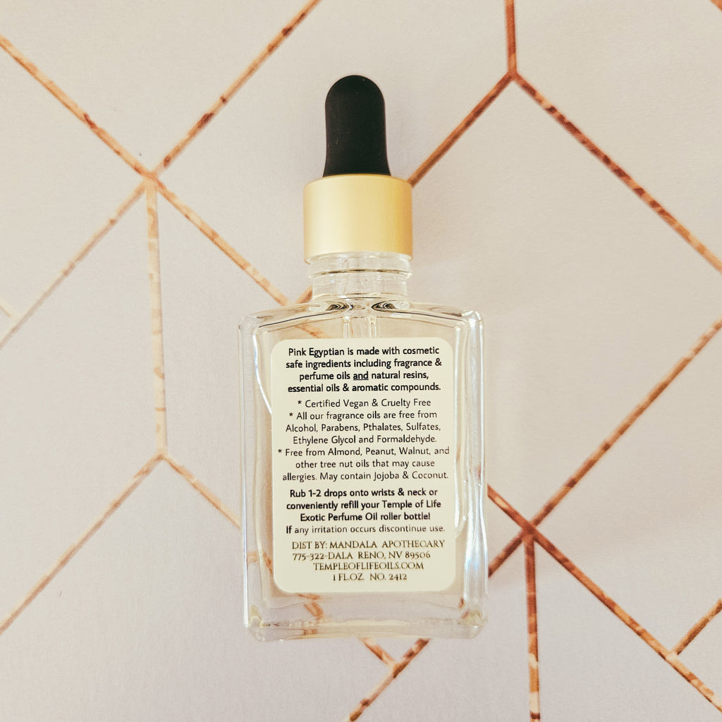 Pink Egyptian | Exotic Perfume Oil Refill | Pink Lotus Fragrance