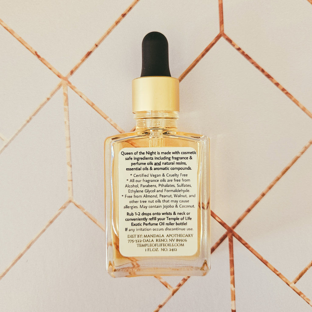 Queen of the Night | Exotic Perfume Oil Refill | Jasmine Oil