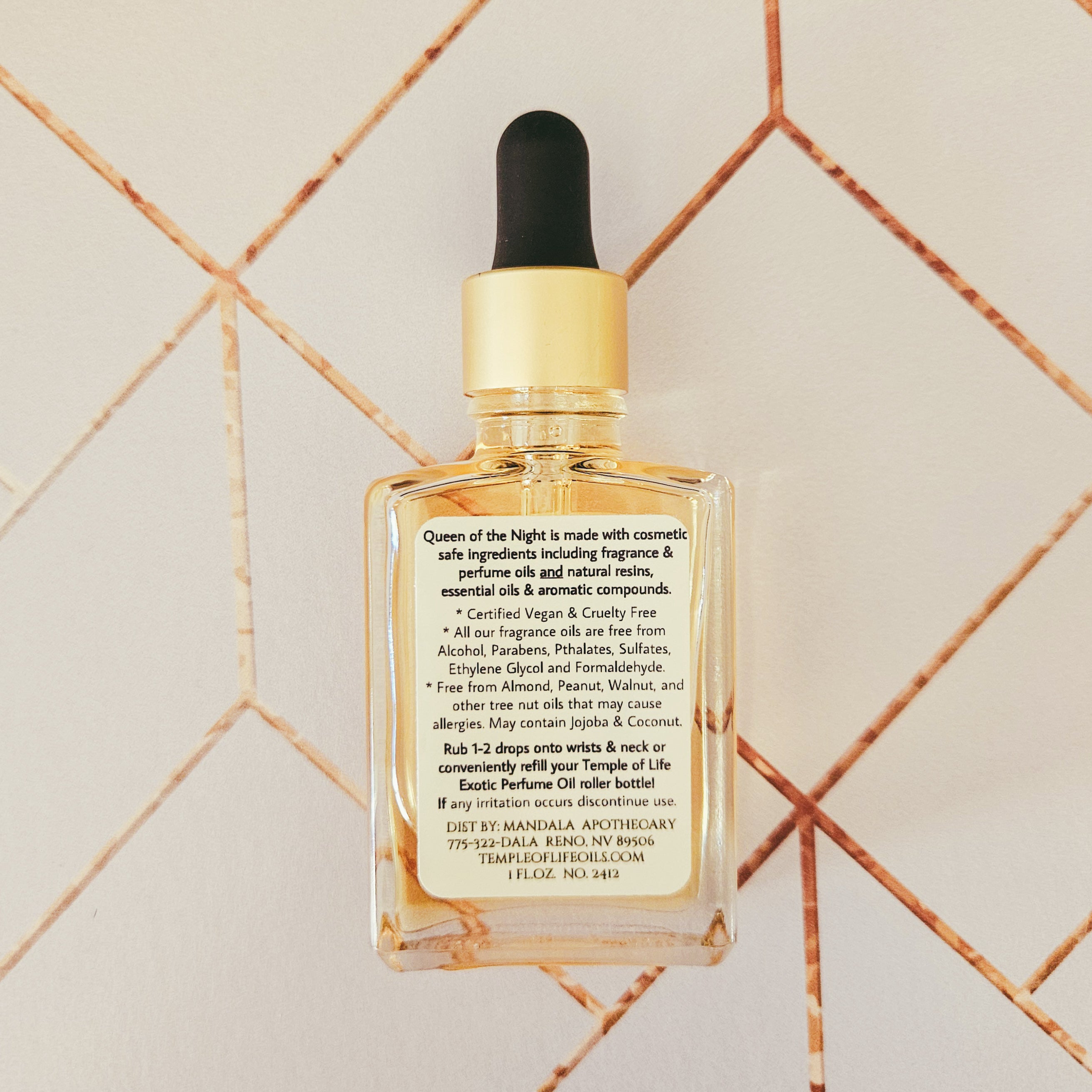 Queen of the Night | Exotic Perfume Oil Refill | Jasmine Oil