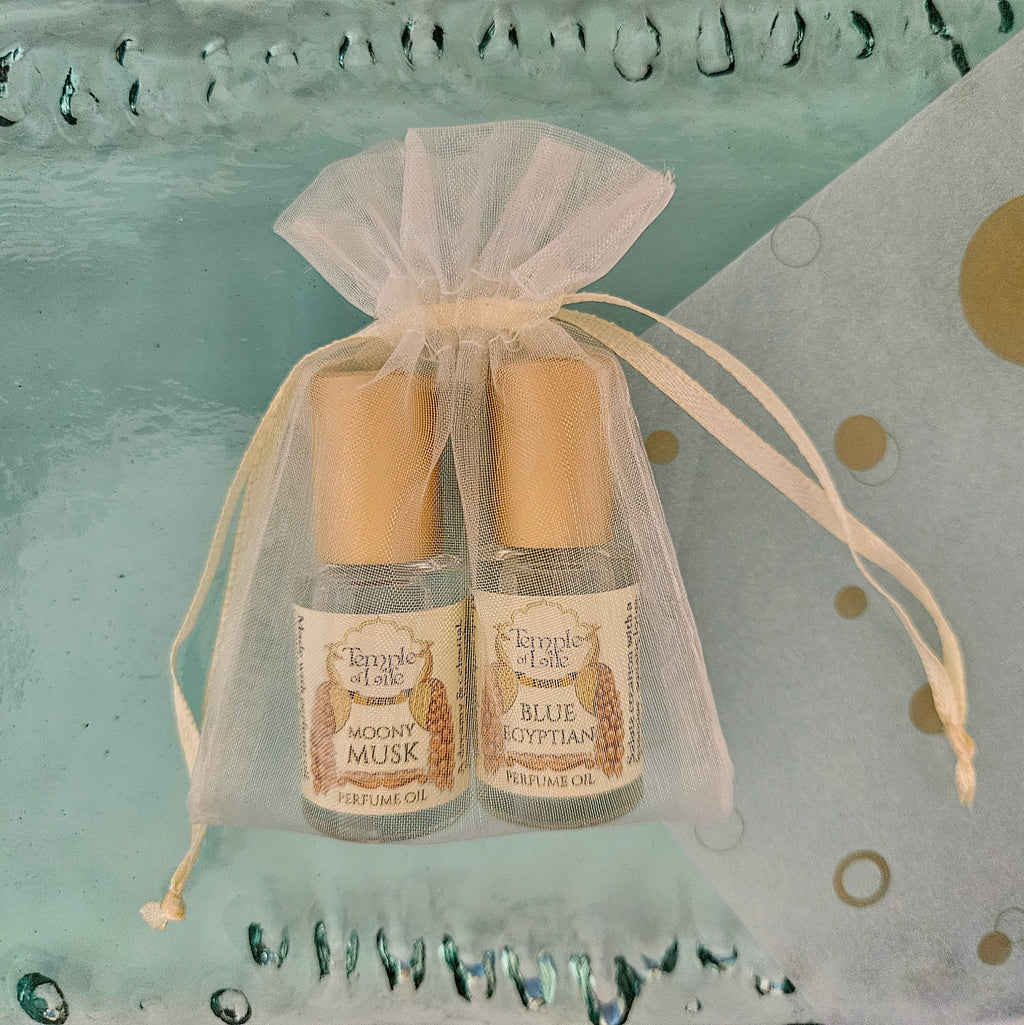 Blue Moony | Exotic Perfume Oil Discovery Set | Fresh Musk Perfume