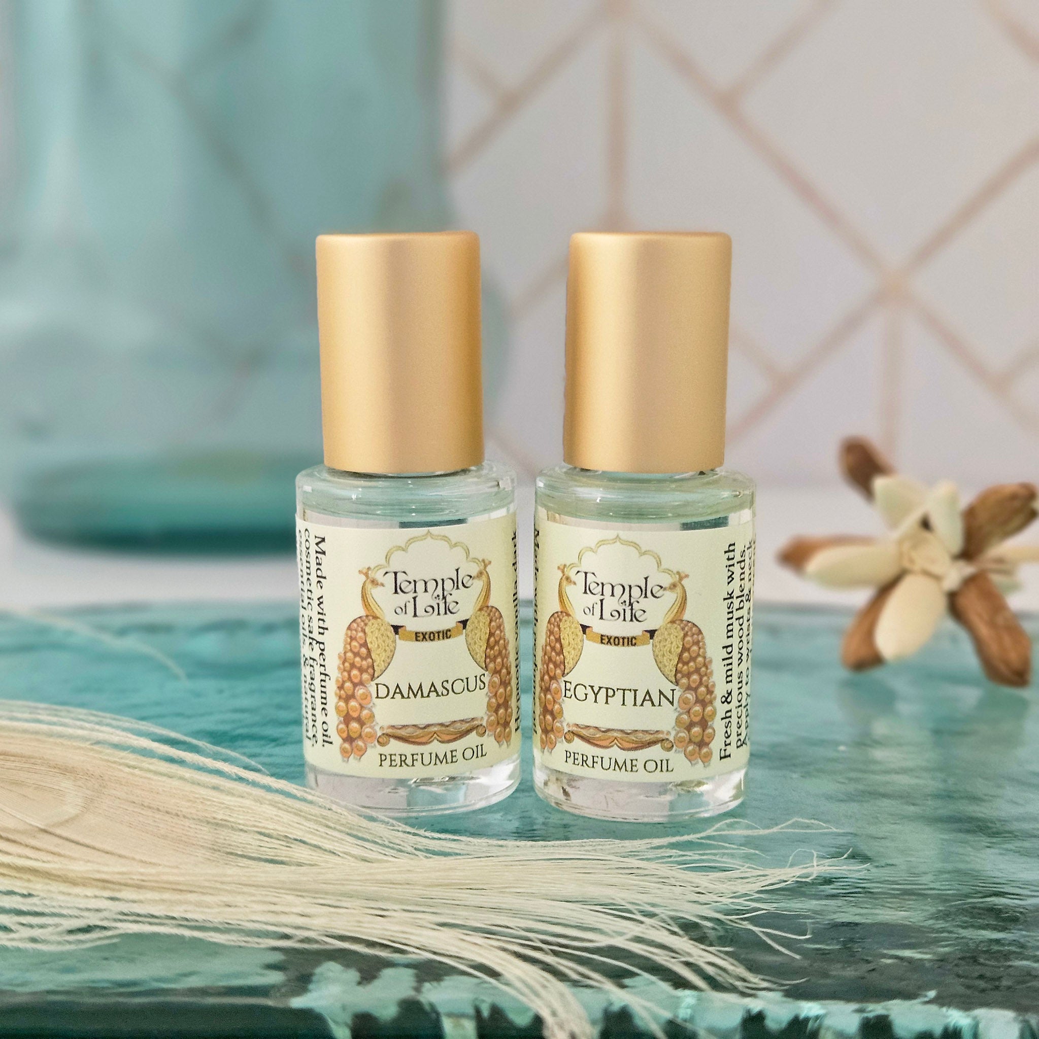 Egyptian Rose | Exotic Perfume Oil Discovery Set | Sweet Musk Perfume
