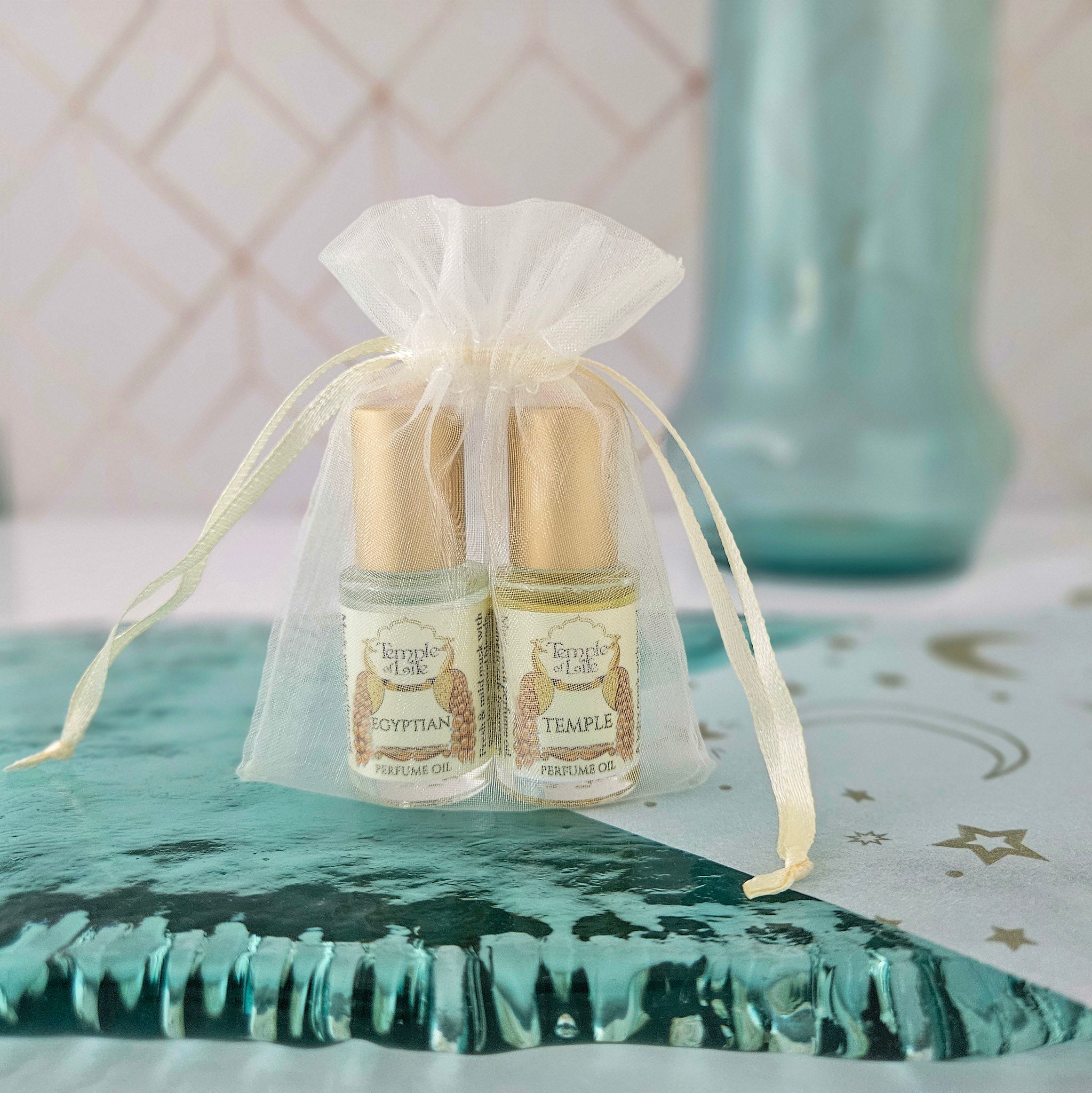 Egyptian Temple | Exotic Perfume Oil Discovery Set | Luxury Musk Perfume