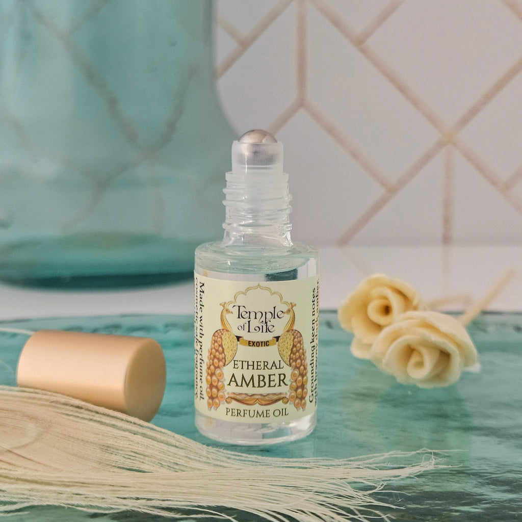 Etheral Amber | Exotic Perfume Oil Travel-Size | Pure White Amber