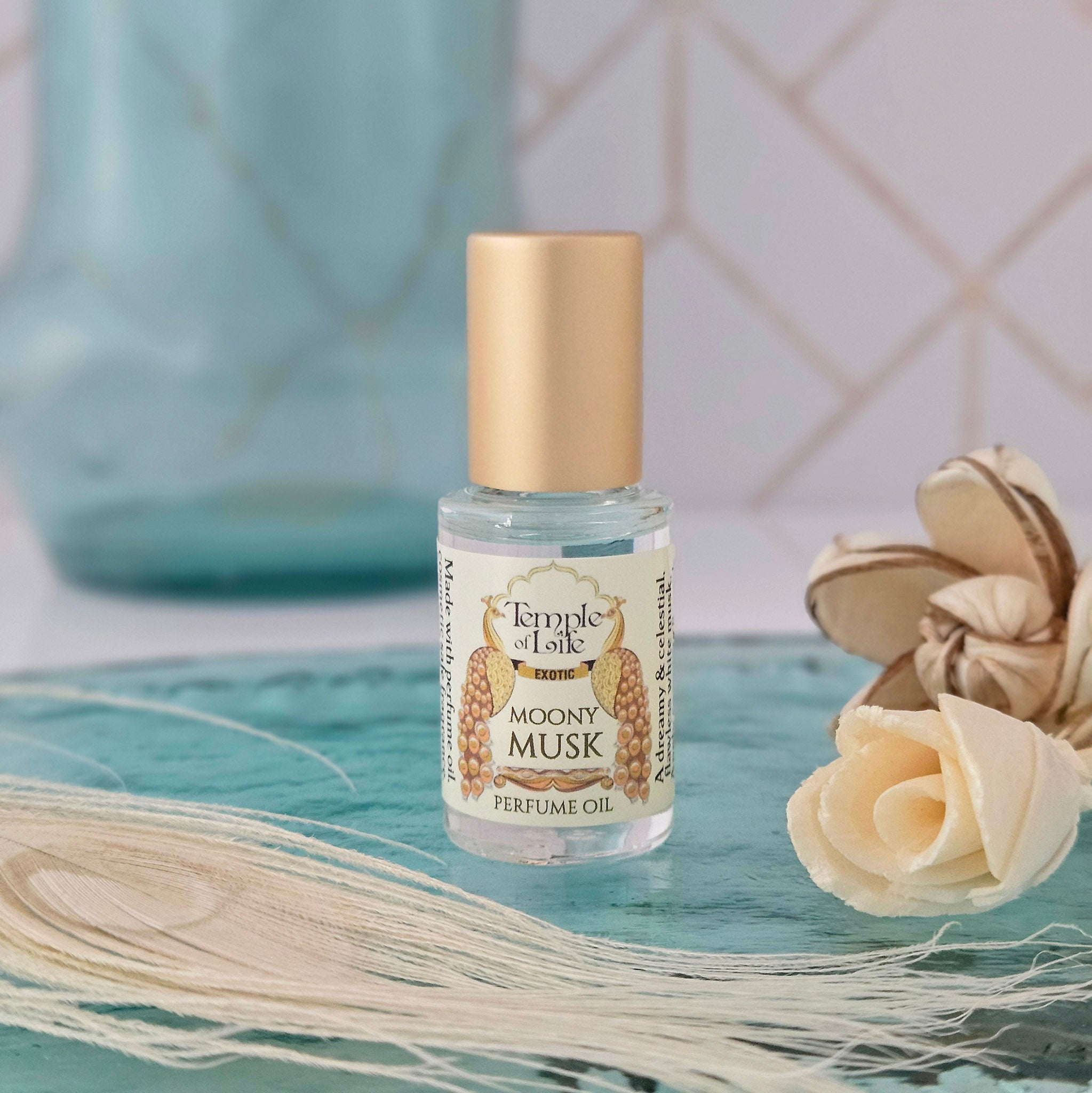 Moony Musk | Exotic Perfume Oil Travel-Size | White Egyptian