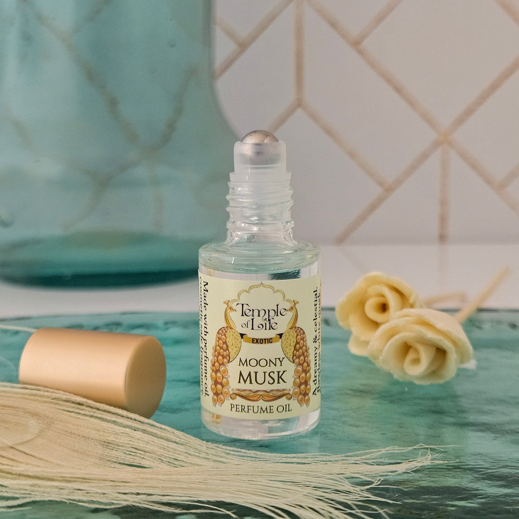 Moony Musk | Exotic Perfume Oil Travel-Size | White Egyptian