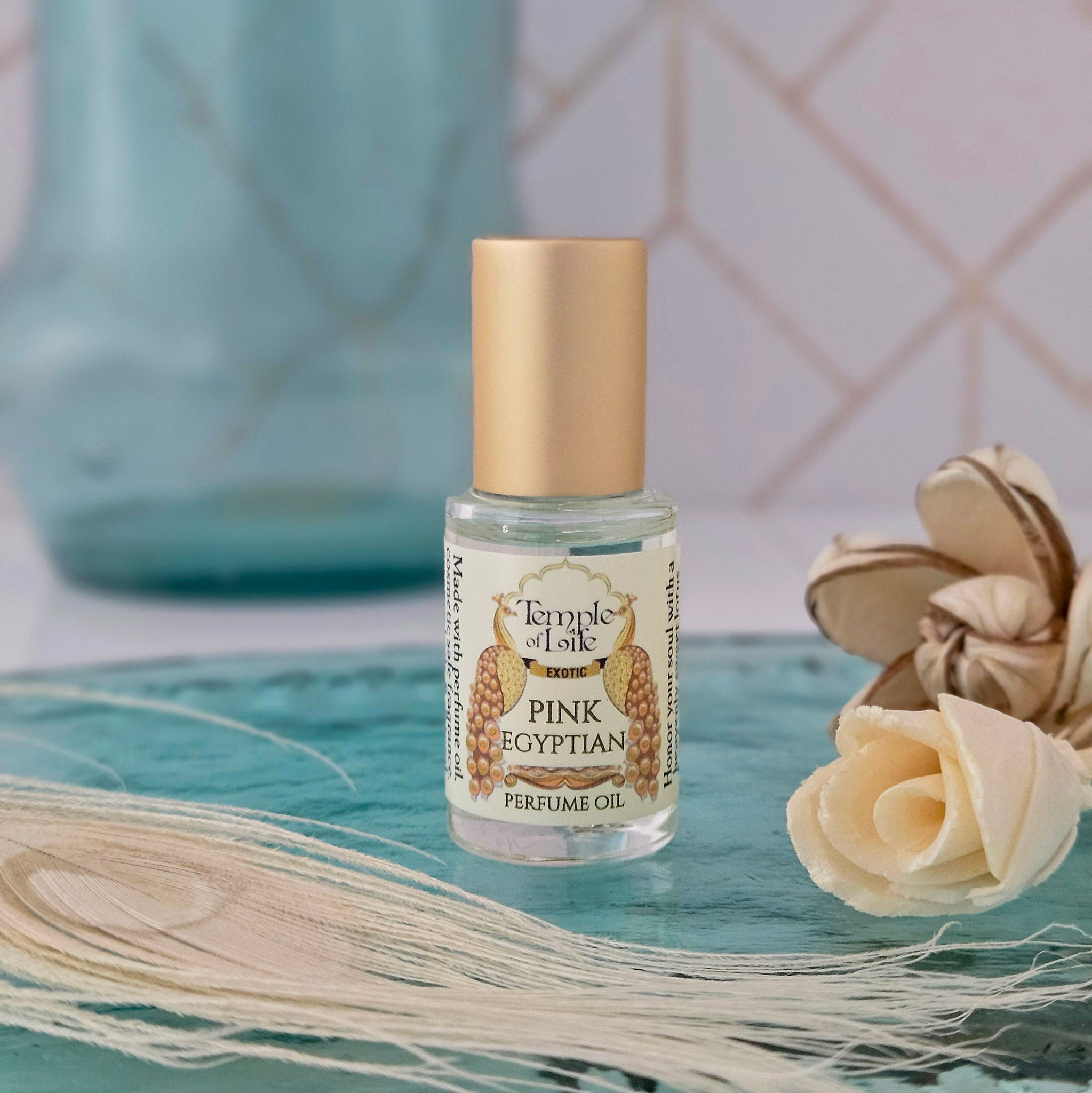 Pink Egyptian | Exotic Perfume Oil Travel-Size | Pink Lotus Scent