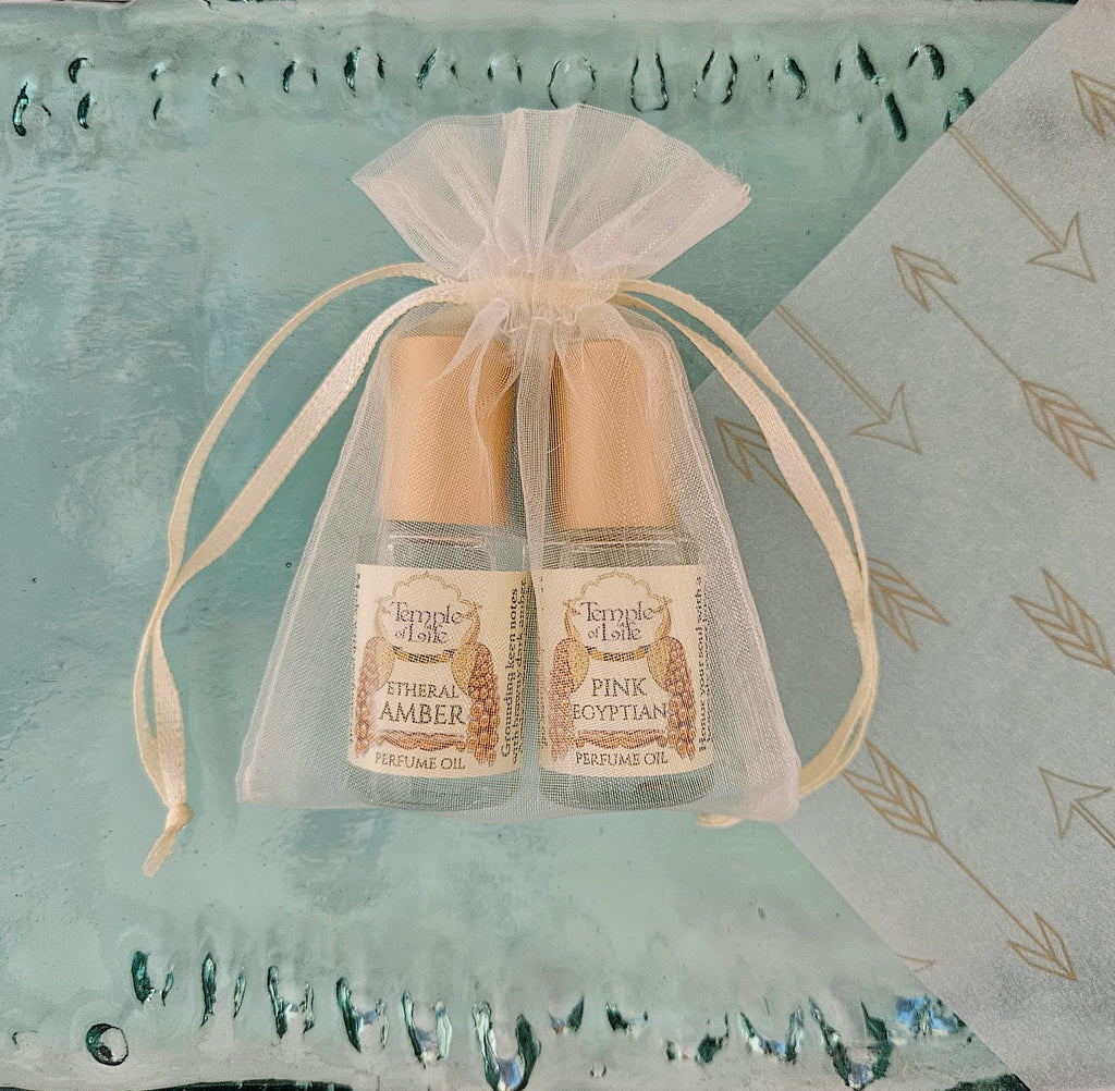 Pink Herkimer | Exotic Perfume Oil Discovery Set | Luxury Musk Perfume