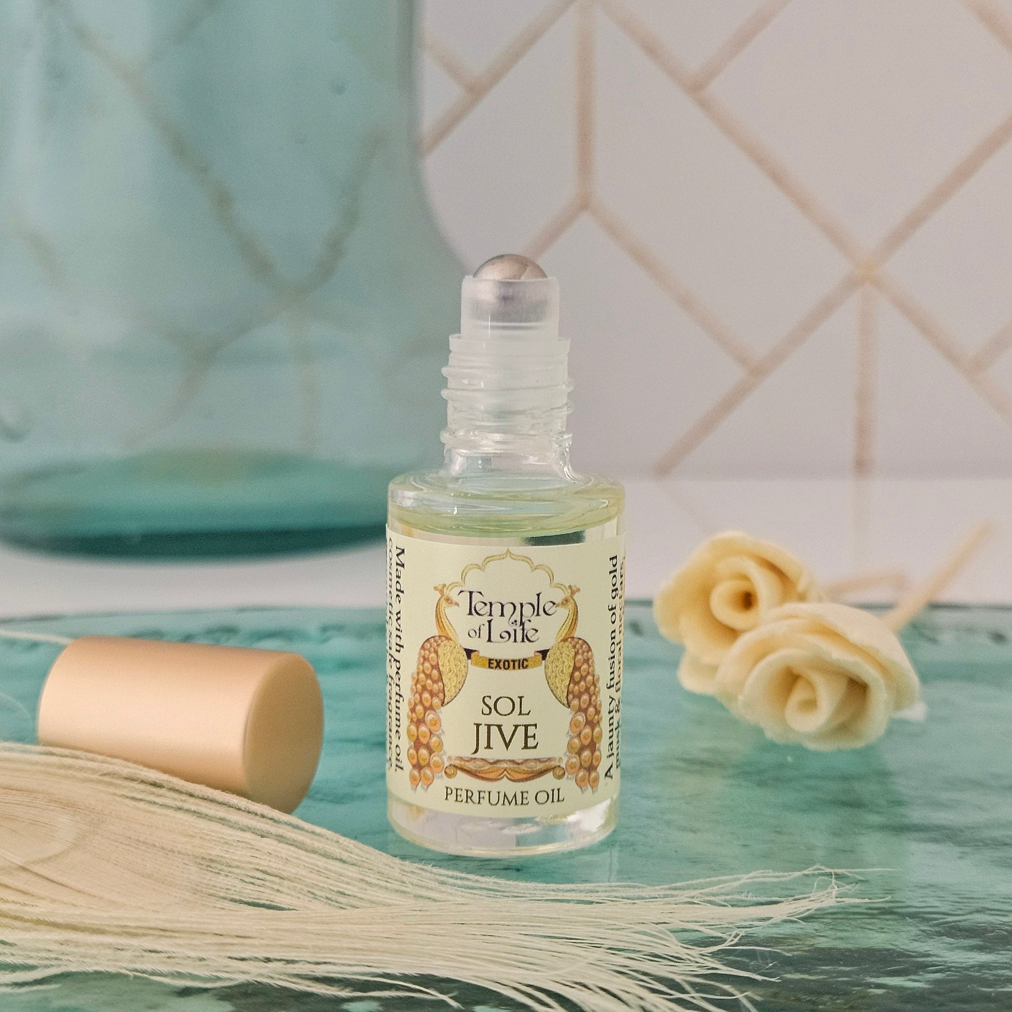 Sol Jive | Exotic Perfume Oil Travel-Size | Oriental Fragrance