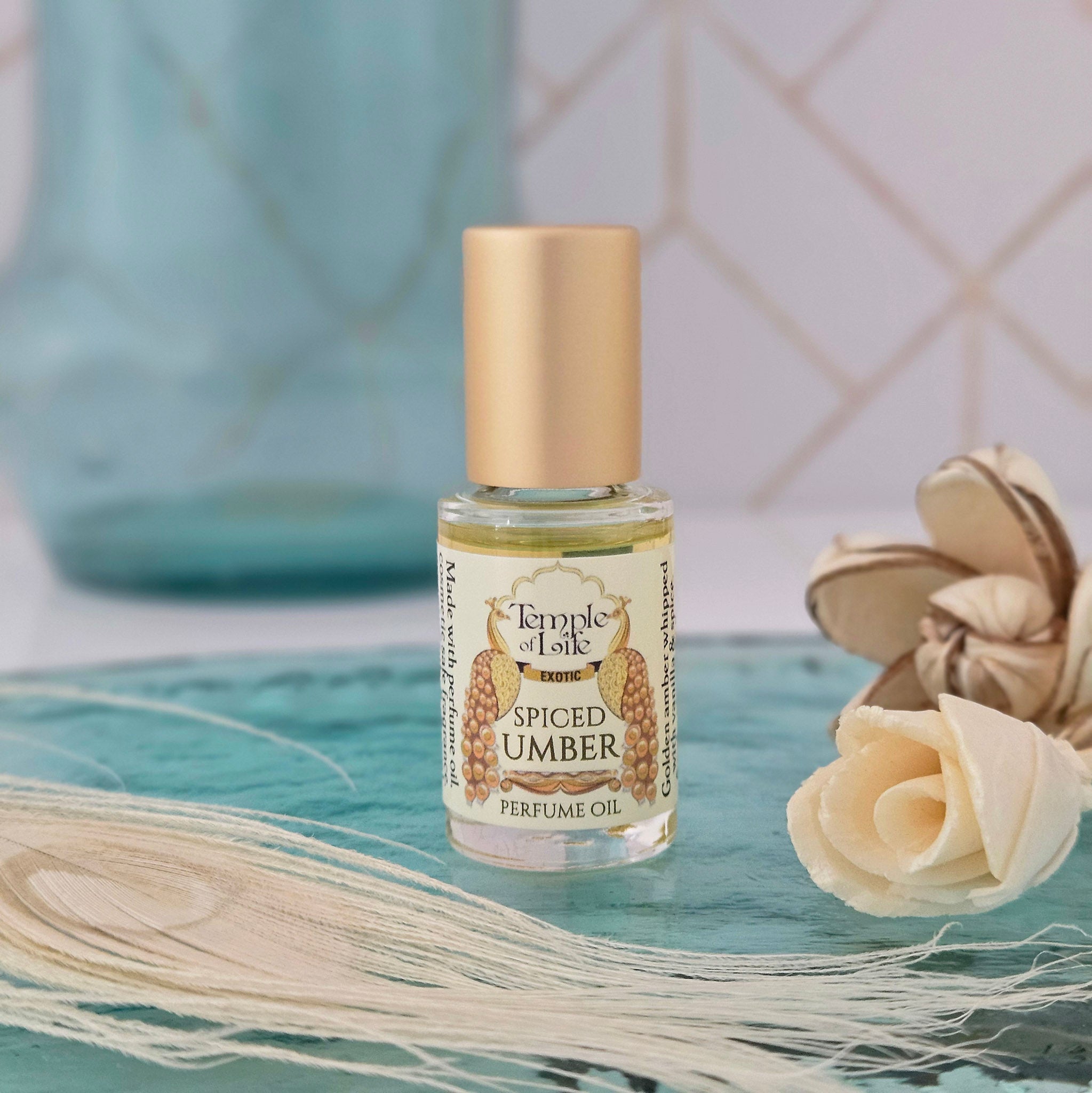 Spiced Umber | Exotic Perfume Oil Travel-Size | Fall Fragrance