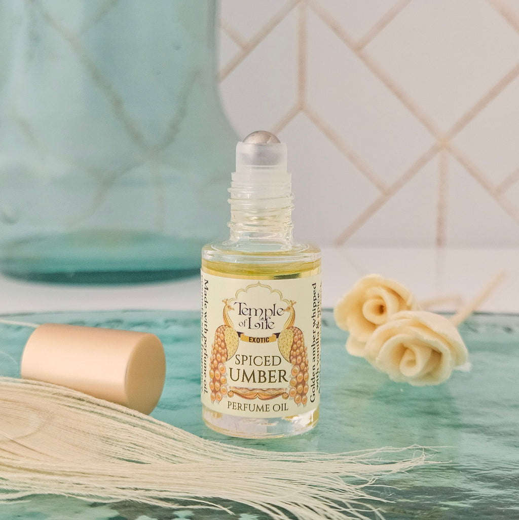 Spiced Umber | Exotic Perfume Oil Travel-Size | Fall Fragrance