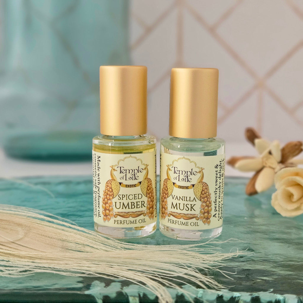 Spiced Umber | Exotic Perfume Oil Travel-Size | Fall Fragrance