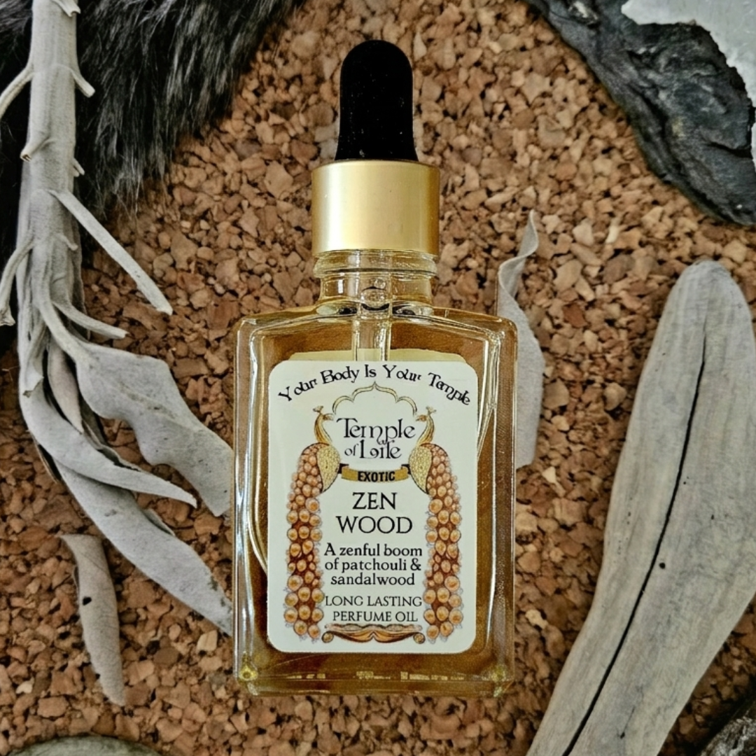 Zen Wood | Exotic Perfume Oil Refill | Sandalwood Patchouli