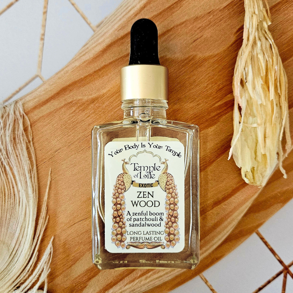 Zen Wood | Exotic Perfume Oil Refill | Sandalwood Patchouli