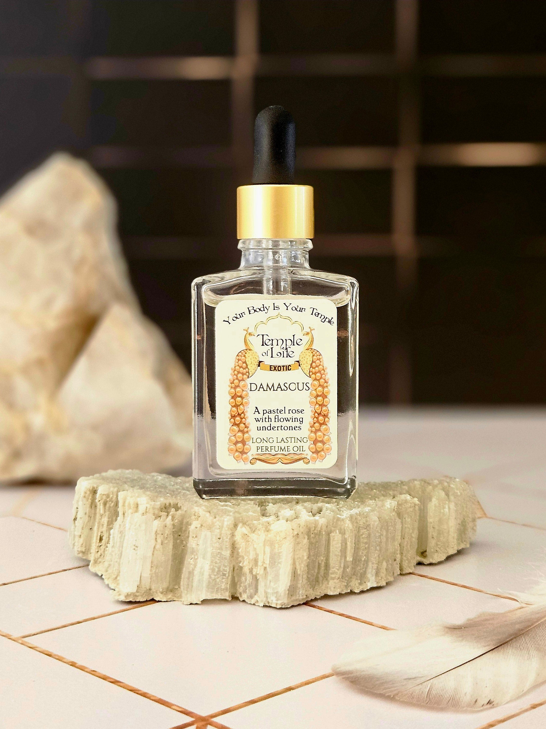 Damascus | Exotic Perfume Oil Refill | Rose Beauty Fragrance