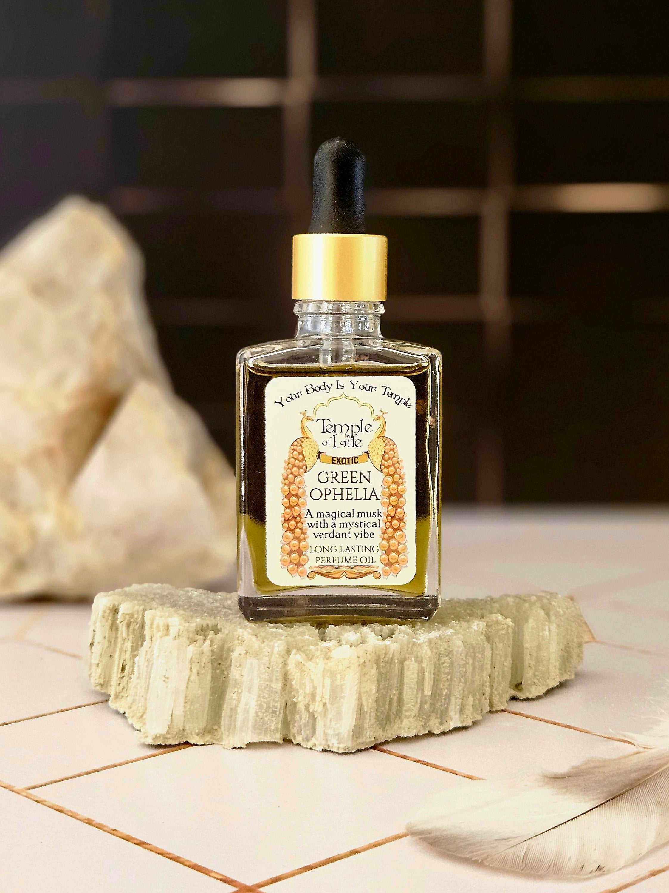 Green Ophelia | Exotic Perfume Oil Refill | Green Musk Aroma