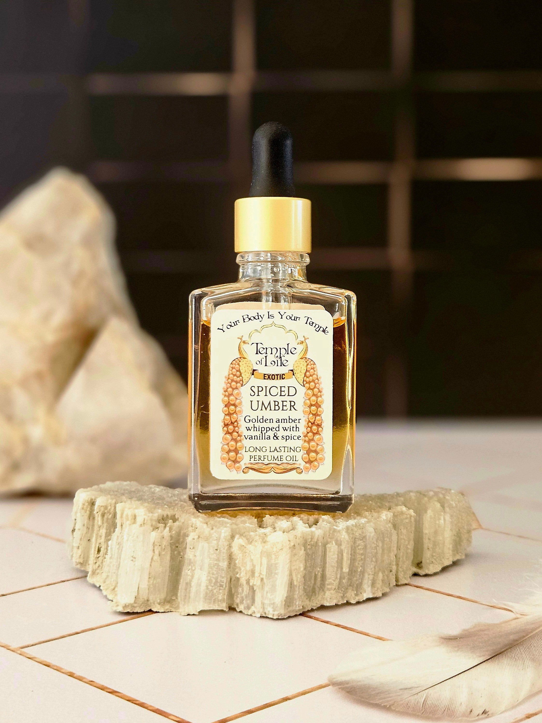 Spiced Umber | Exotic Perfume Oil Refill | Fall Fragrance
