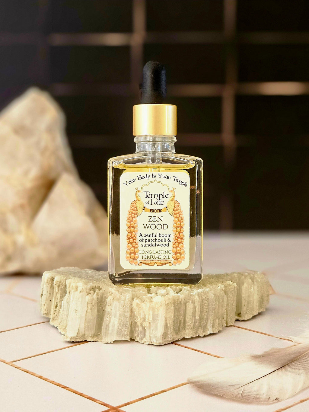 Zen Wood | Exotic Perfume Oil Refill | Sandalwood Patchouli