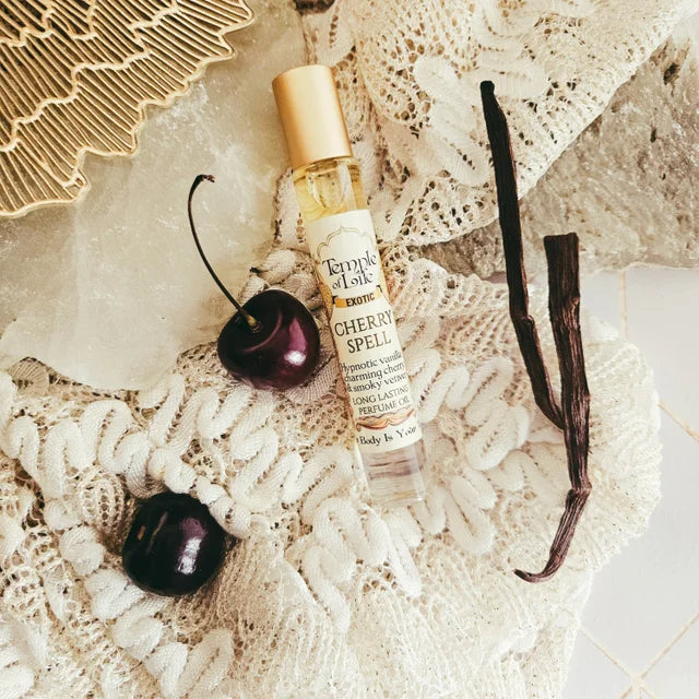 Cherry Spell | Exotic Perfume Oil Roll On | Gourmand Perfumes