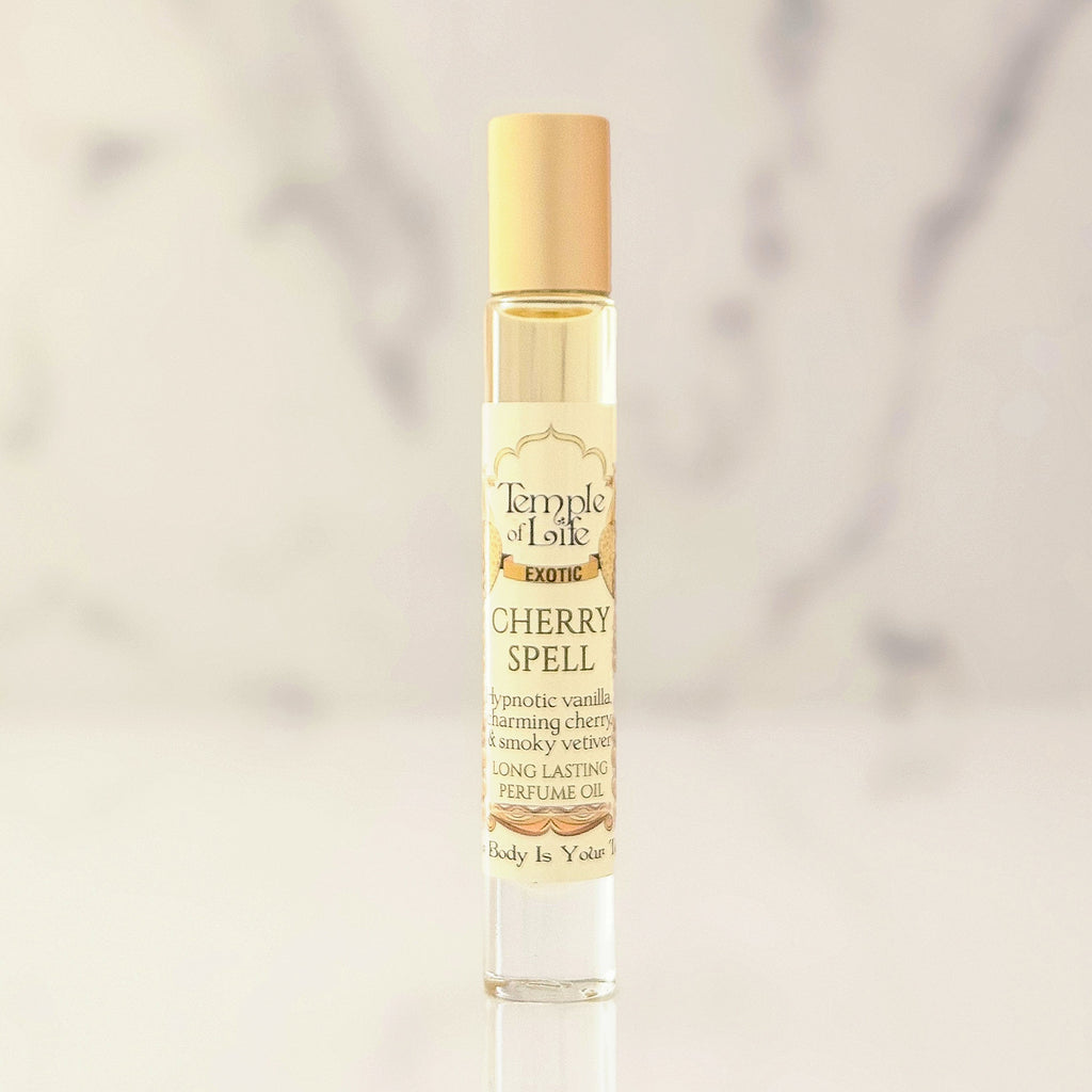 Cherry Spell | Exotic Perfume Oil Roll On | Gourmand Perfumes