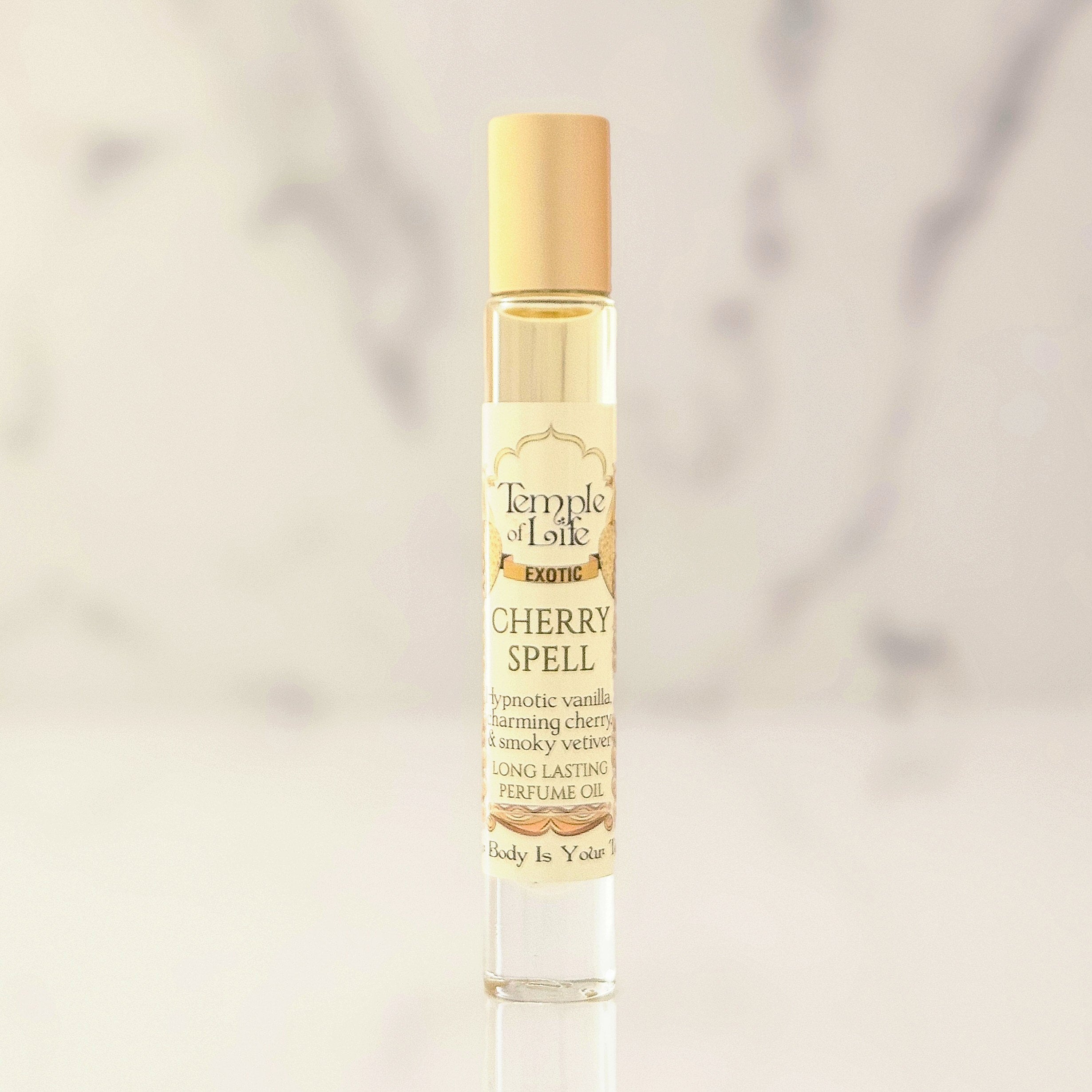 Cherry Spell | Exotic Perfume Oil Roll On | Gourmand Perfumes