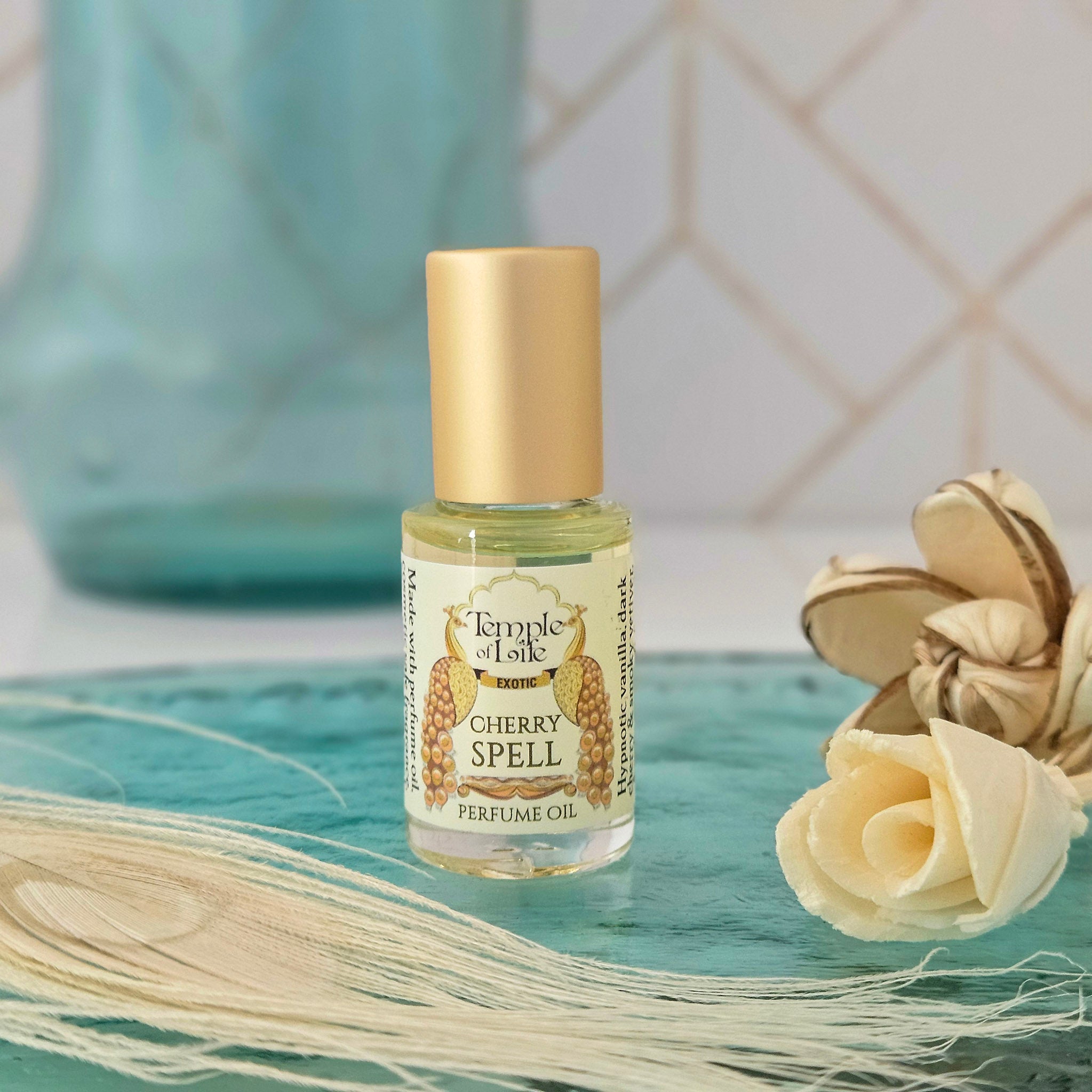Cherry Spell | Exotic Perfume Oil Travel-Size | Gourmand Perfumes