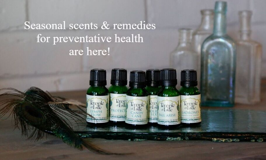 Essential oil blends Temple of Life